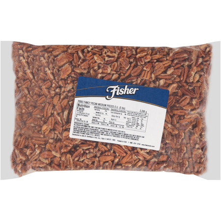 FISHER Fisher Medium Fancy Pecan Pieces 5lbs 70503